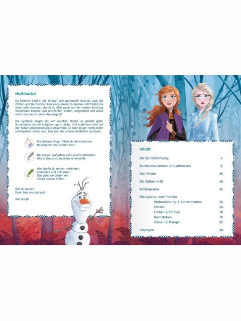 Die Eiskönigin 2: Das große Vorschulbuch