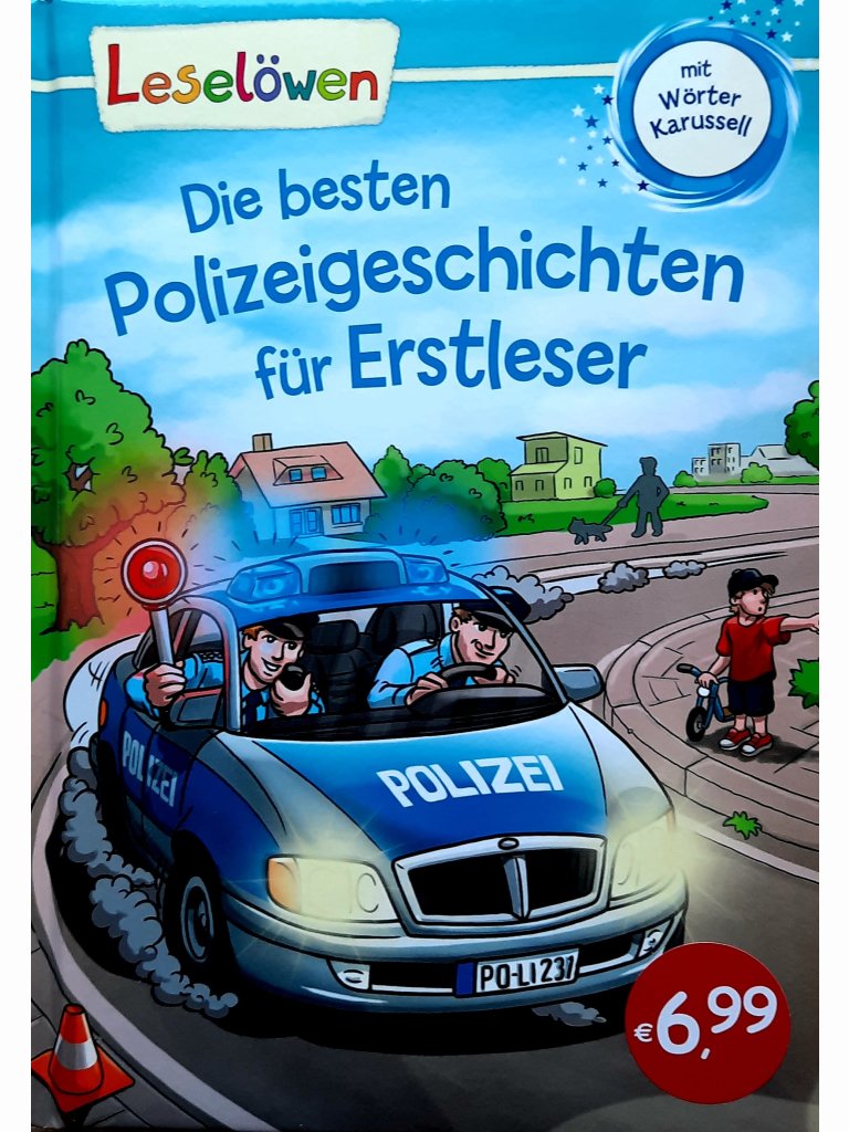 Lesel&ouml;wen - Die besten Polizeigeschichten f&uuml;r Erstleser