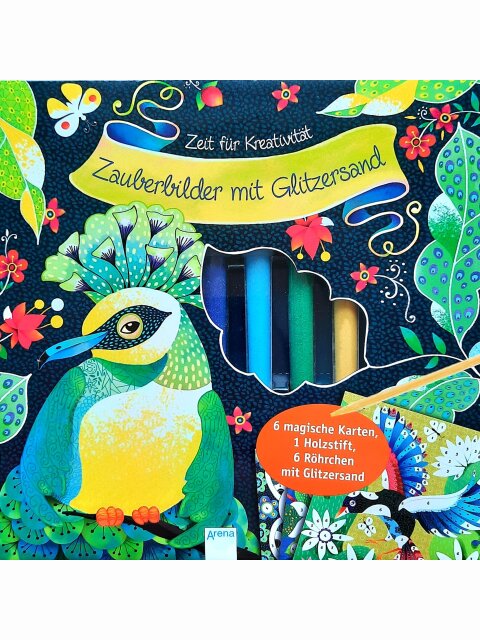 Zauberbilder mit Glitzersand
