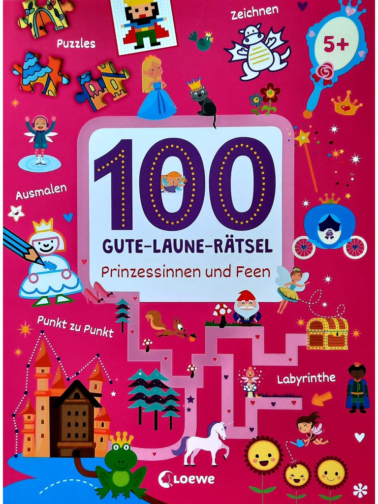 100 Gute-Laune-R&auml;tsel - Prinzessinnen und Feen