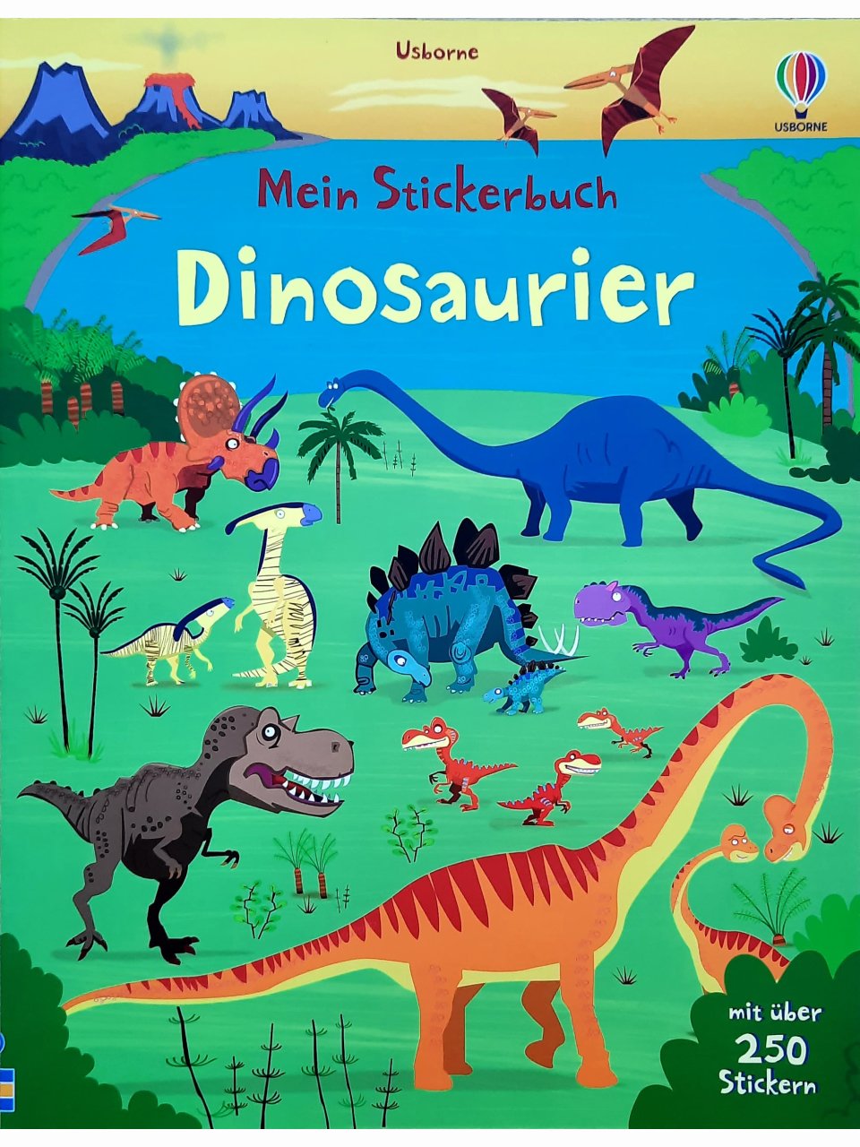 Mein Stickerbuch: Dinosaurier