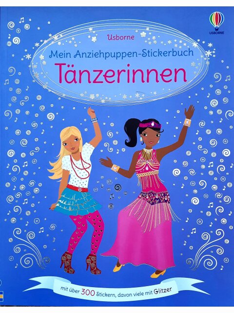 Mein Anziehpuppen-Stickerbuch: Tänzerinnen