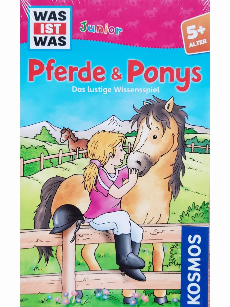WAS IST WAS Junior Pferde &amp; Ponys (Kinderspiel)