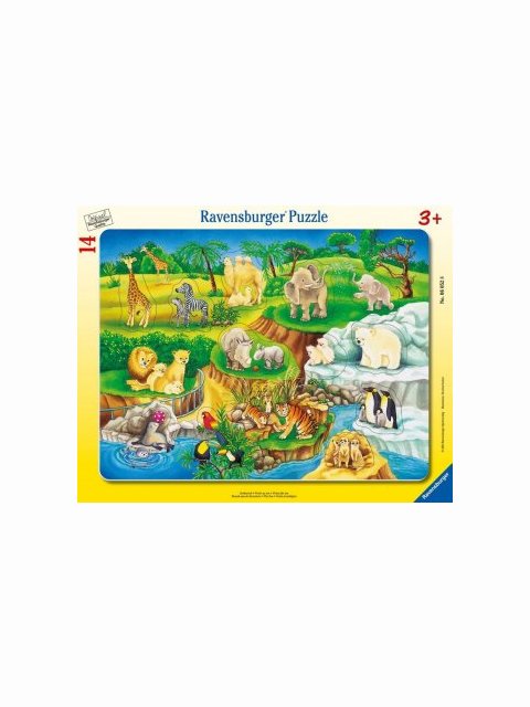 Ravensburger Kinderpuzzle: Zoobesuch