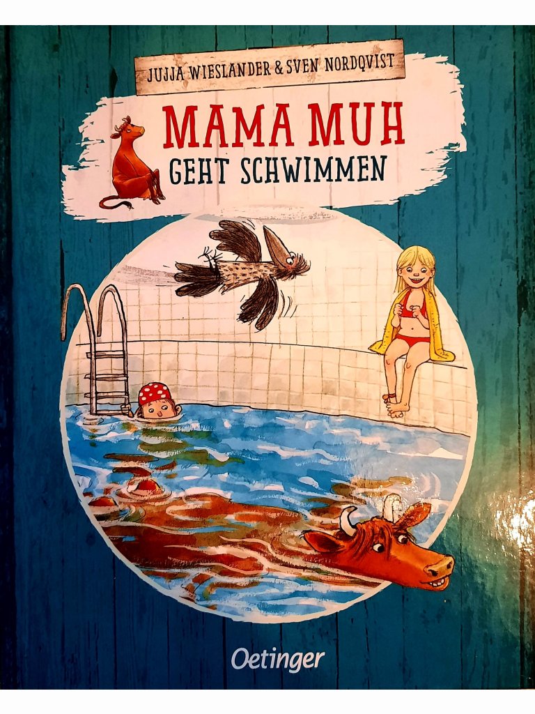 Mama Muh geht schwimmen