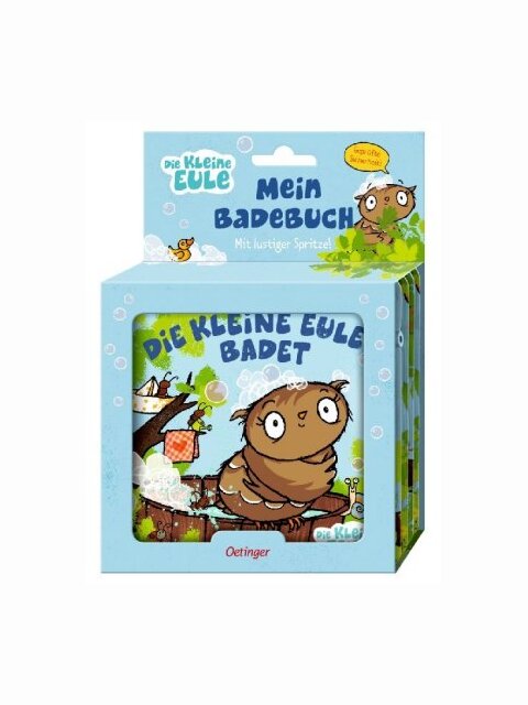 Die kleine Eule badet (Badebuch)