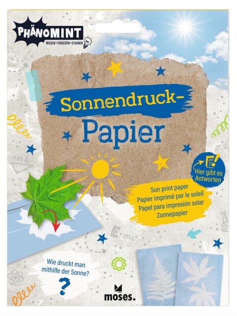 Sonnendruck-Papier