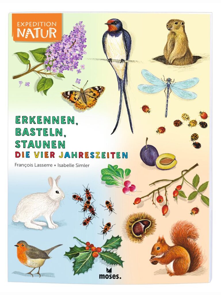 Erkennen, basteln, staunen: 4 Jahreszeiten