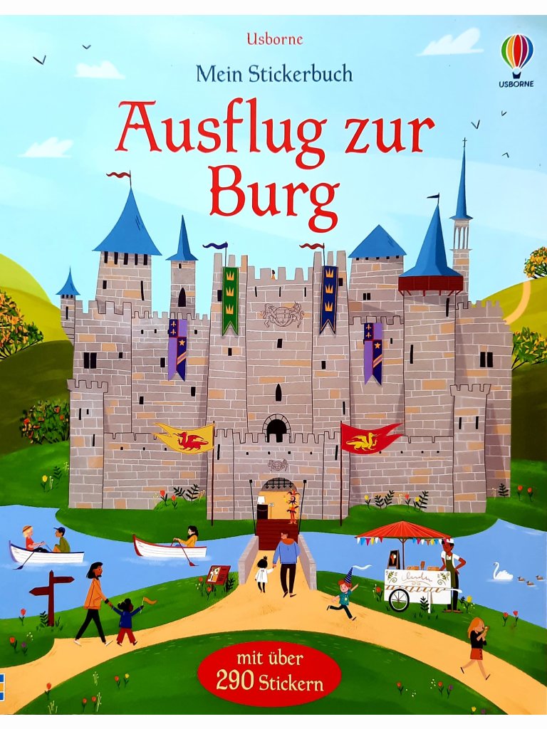 Mein Stickerbuch: Ausflug zur Burg