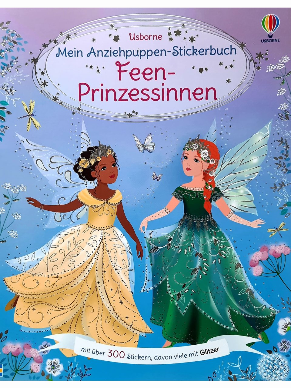 Mein Anziehpuppen-Stickerbuch: Feen-Prinzessinnen