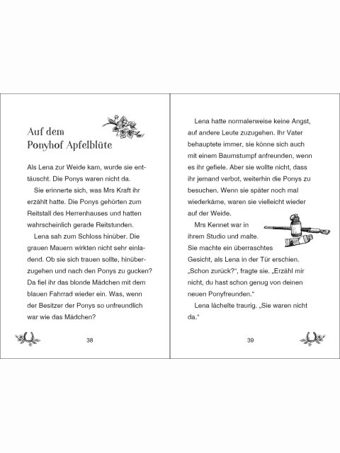 Ponyhof Apfelblüte (Band 1) - Lena und Samson