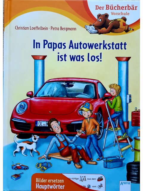 In Papas Autowerkstatt ist was los!