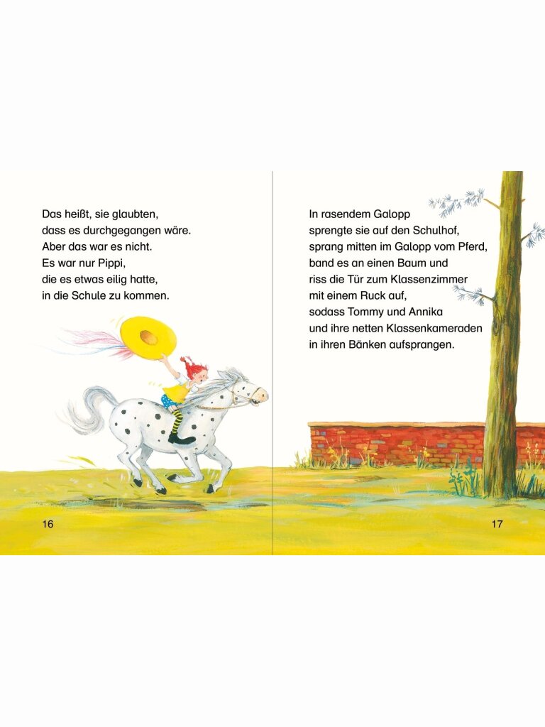 Pippi geht in die Schule