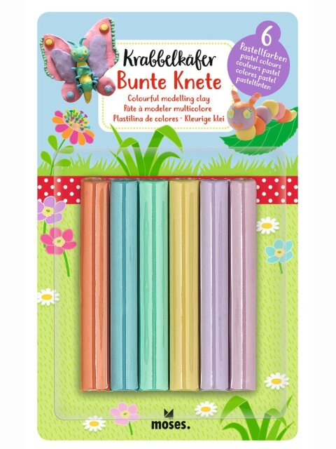 Krabbelkäfer Bunte Knete