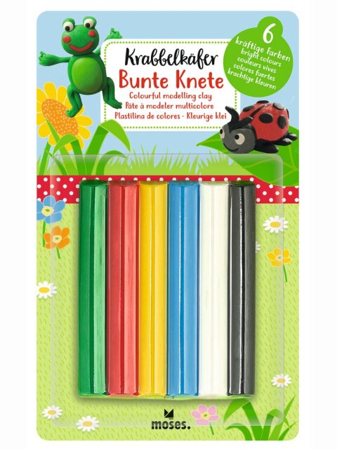 Krabbelkäfer Bunte Knete