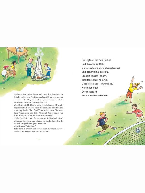 Erst ich ein Stück, dann du! - Rivalen auf dem Fußballplatz