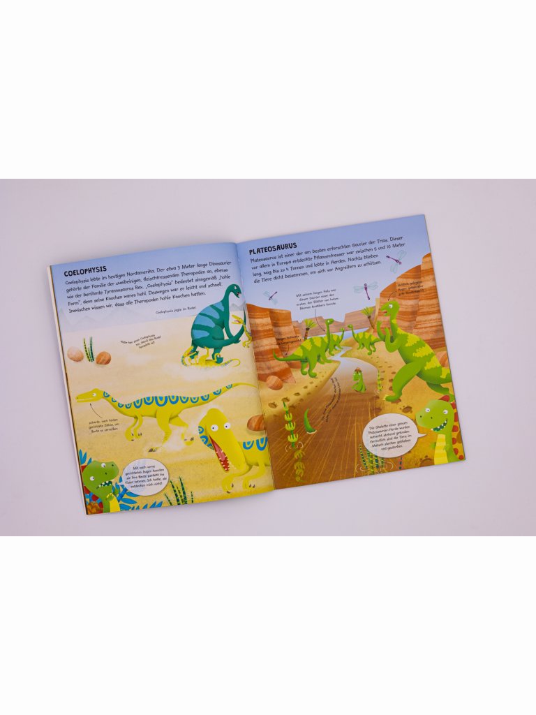 Mein gro&szlig;es Abenteuer-Stickerbuch - Dinosaurier