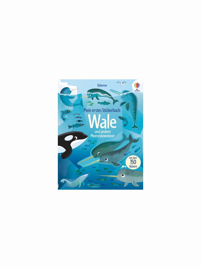 Mein erstes Stickerbuch: Wale und andere Meeresbewohner