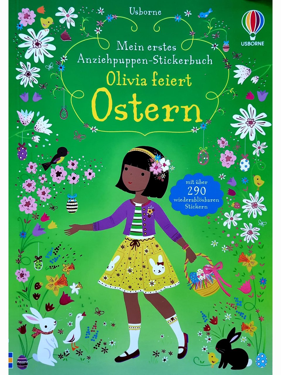 Mein erstes Anziehpuppen-Stickerbuch: Olivia feiert Ostern
