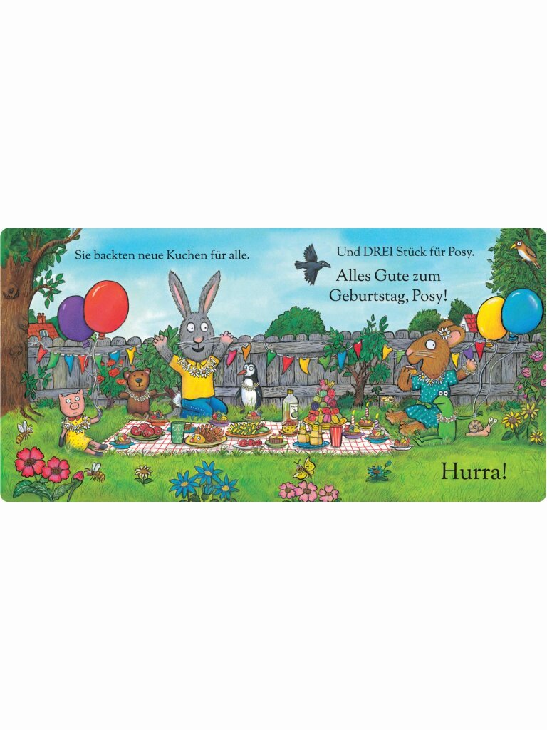 Pip und Posy feiern Geburtstag