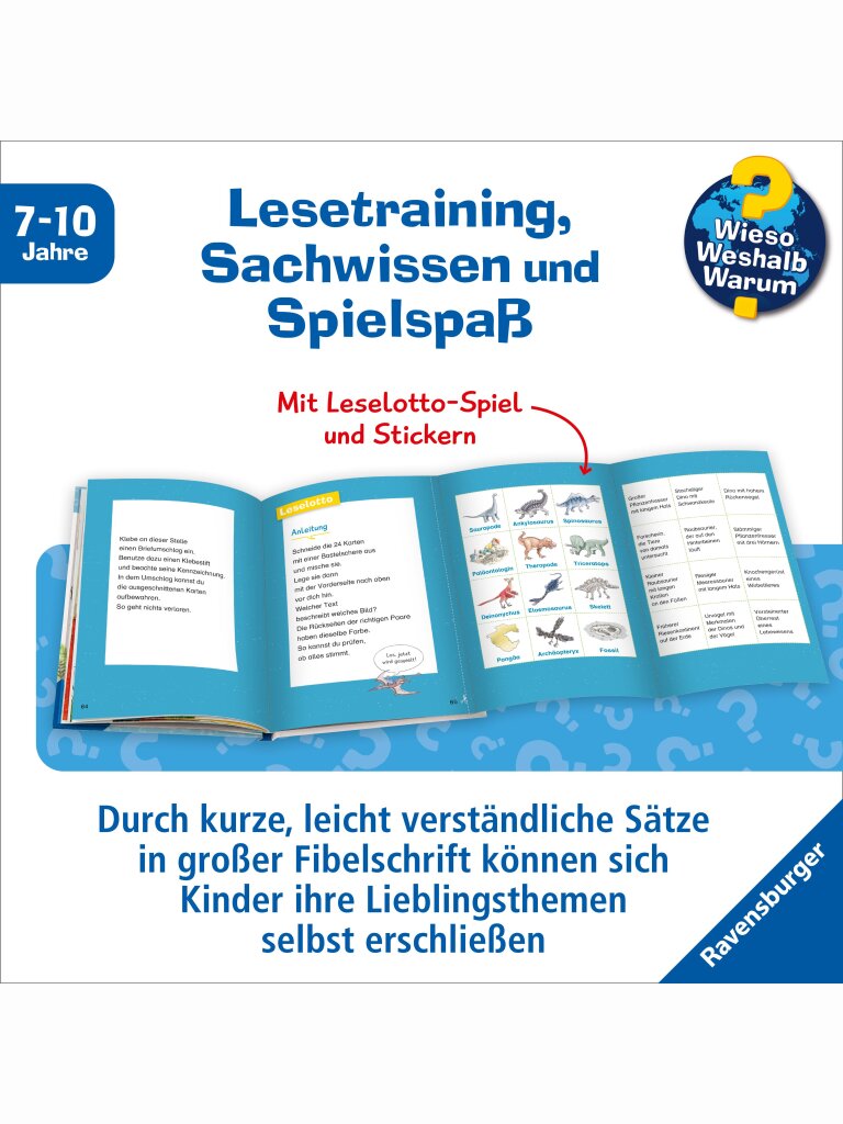 Wieso? Weshalb? Warum? Erstleser: Dinosaurier