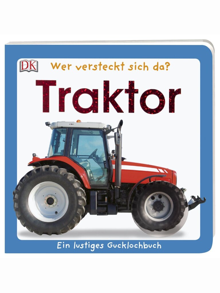 Wer versteckt sich da? Traktor