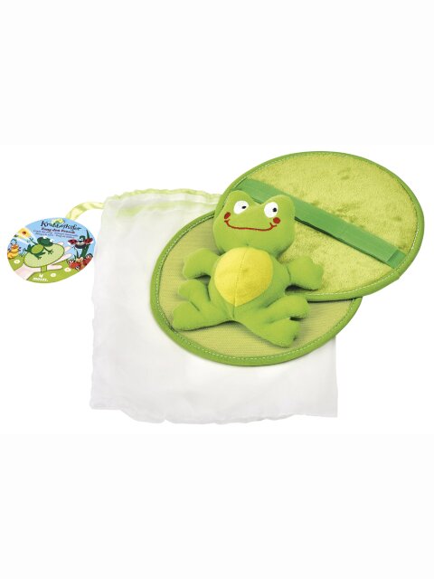 Krabbelkäfer Fang den Frosch