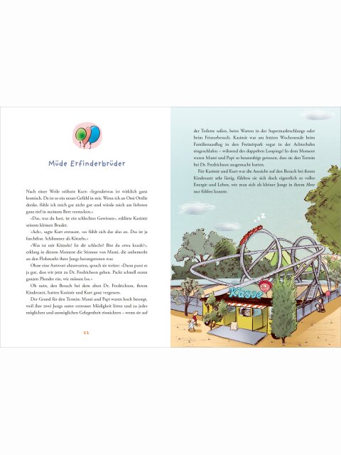 Die Erfinderbrüder und die Erbsmöhrika-Pflanze