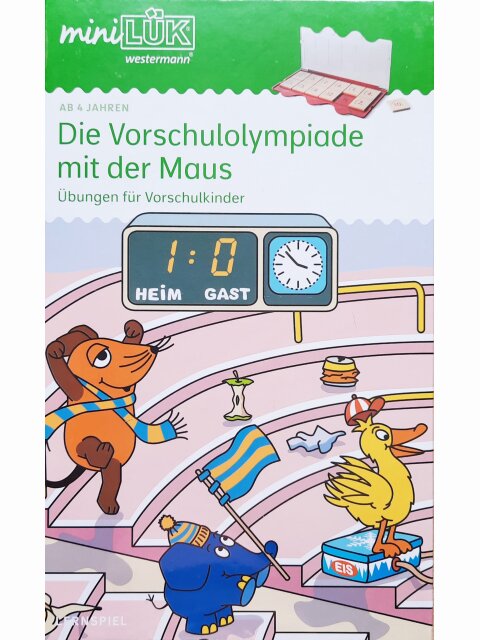 MiniLÜK-Set - Die Vorschulolympiade mit der Maus