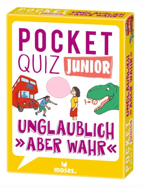 Pocket Quiz junior - Unglaublich, aber wahr