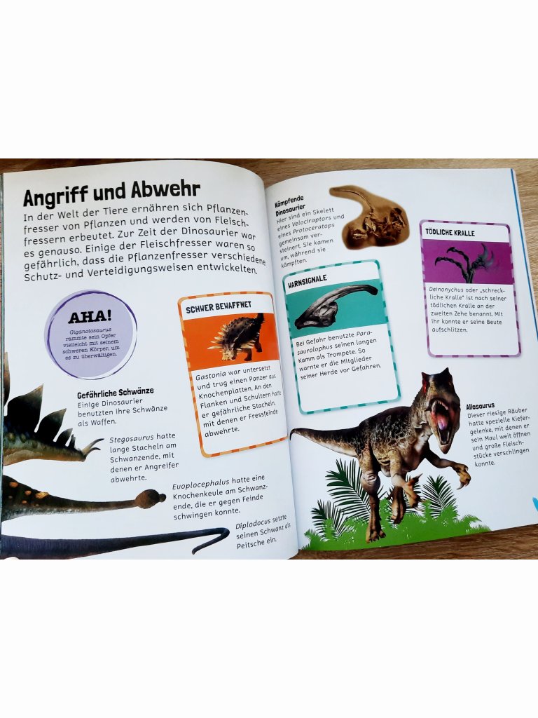 Stickerlexikon - Dinosaurier