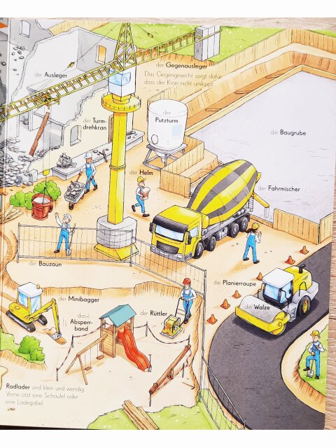 Fahrzeuge sind toll! - Auf der Baustelle