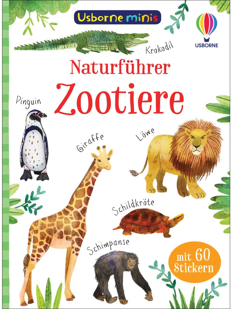 Usborne Minis - Naturführer Zootiere