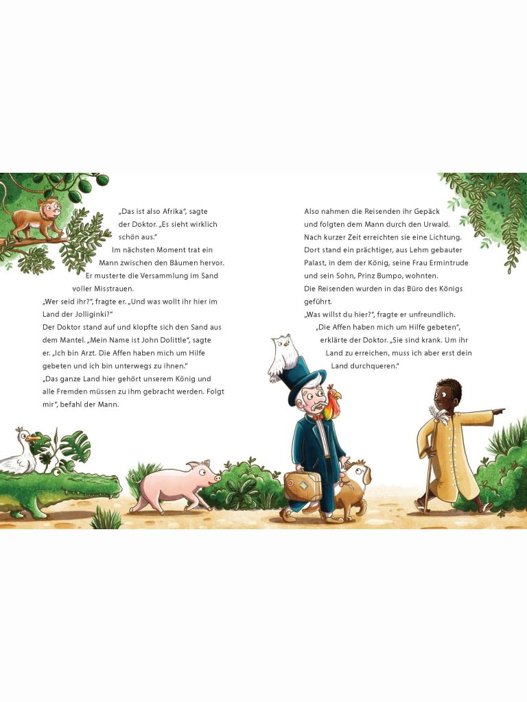 Doktor Dolittle und seine Tiere - Einfach selbst lesen: Kinderbuchklassiker