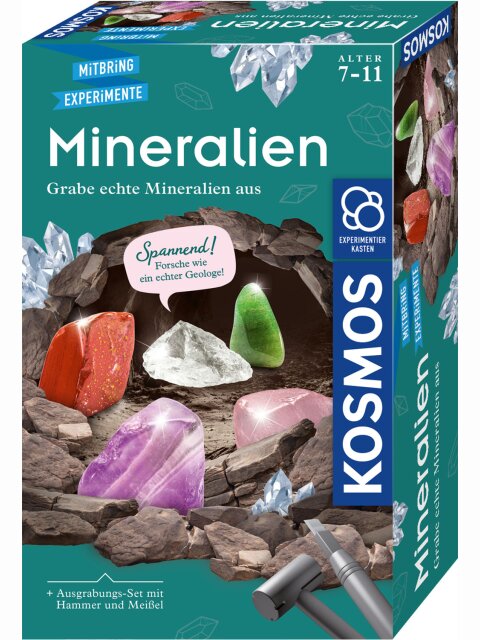 Mineralien (Ausgrabungsset)