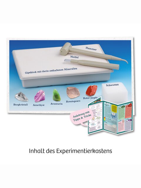 Mineralien (Ausgrabungsset)