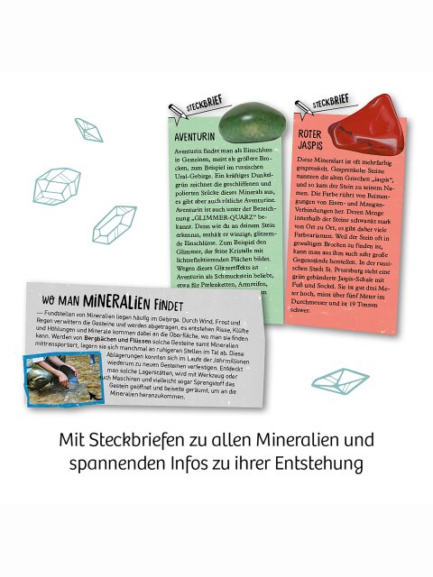 Mineralien (Ausgrabungsset)