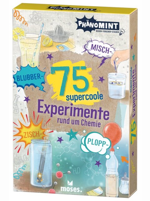 75 supercoole Experiemente Rund um Chemie