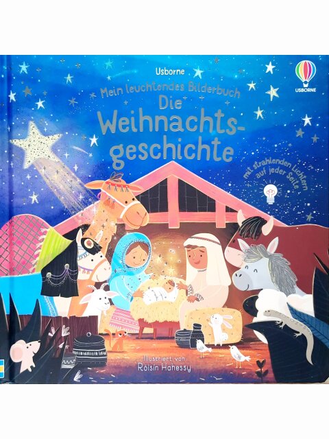 Mein leuchtendes Bilderbuch: Die Weihnachtsgeschichte