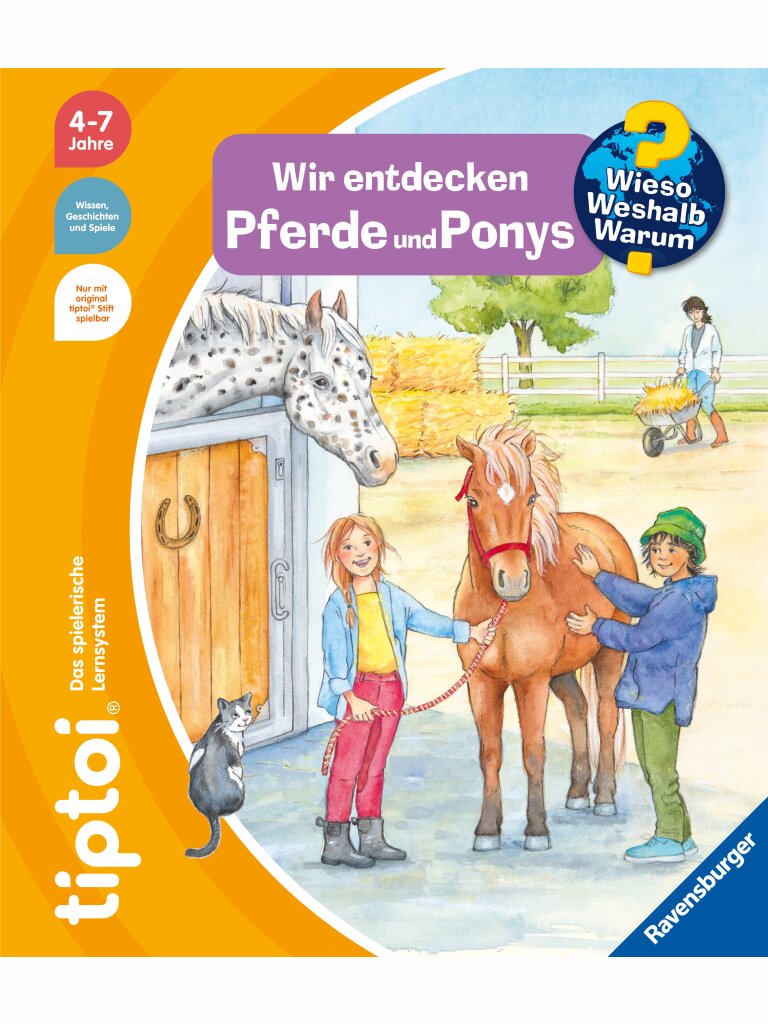 tiptoi® Wieso? Weshalb? Warum? Wir entdecken Pferde...