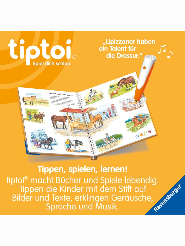 tiptoi® Wieso? Weshalb? Warum? Wir entdecken Pferde...