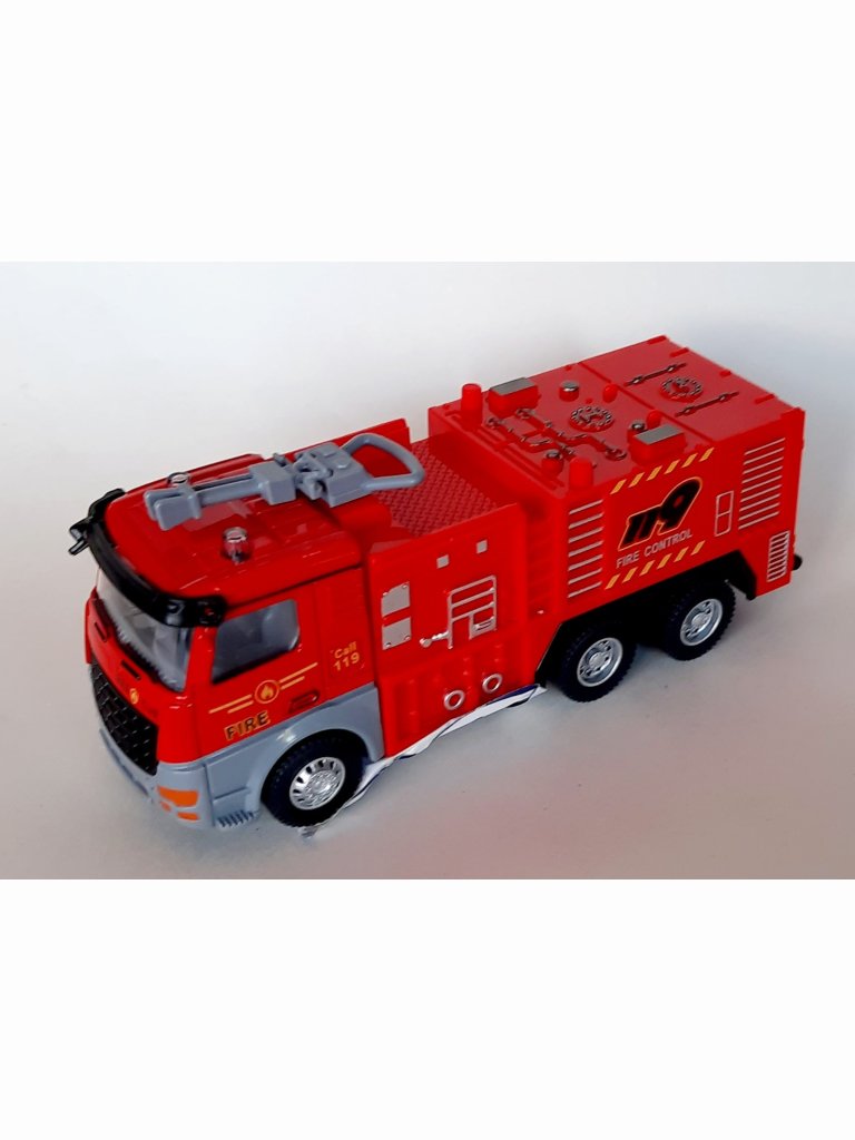 Feuerwehrauto-Sortiment R&uuml;ckziehauto