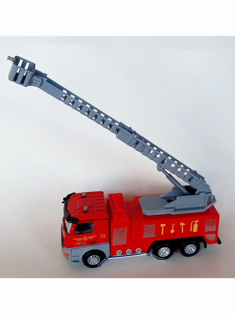 Feuerwehrauto-Sortiment R&uuml;ckziehauto