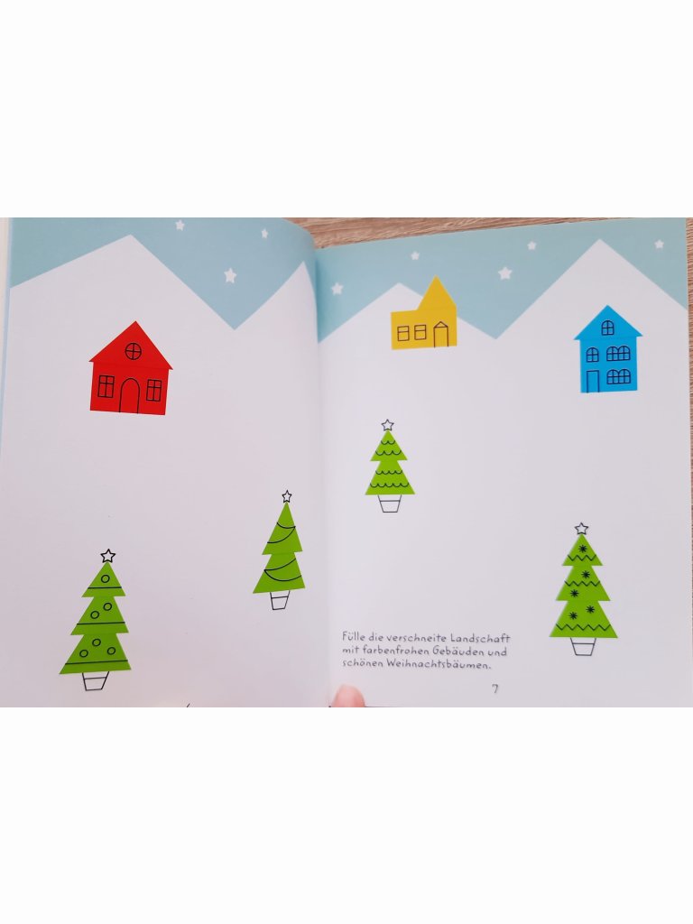 Usborne Minis - Sticker-Kreativbuch: Weihnachten