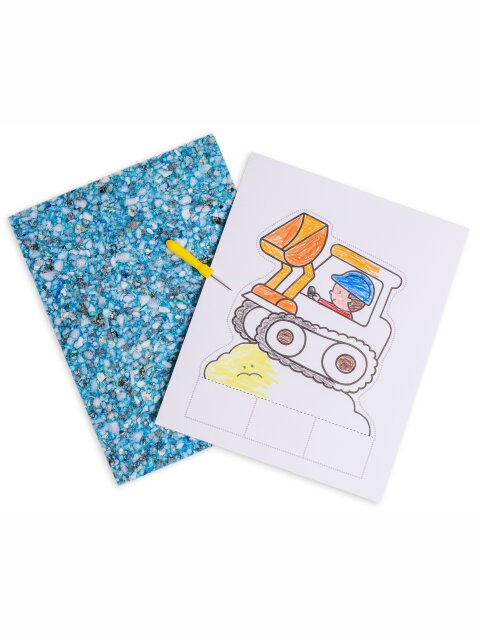 Das Arena Prickel-Set: Fahrzeuge
