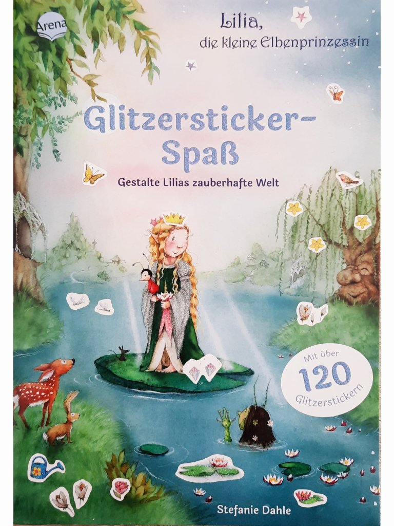 Lilia, die kleine Elbenprinzessin &ndash; Glitzersticker-Spa&szlig;