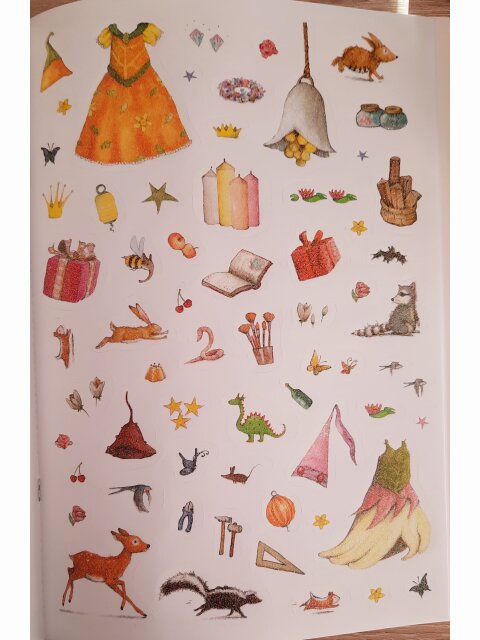 Lilia, die kleine Elbenprinzessin – Glitzersticker-Spaß
