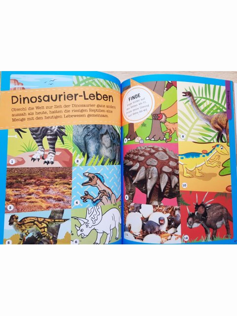 Mein Mitmach-Wissens-Kick: Dinosaurier