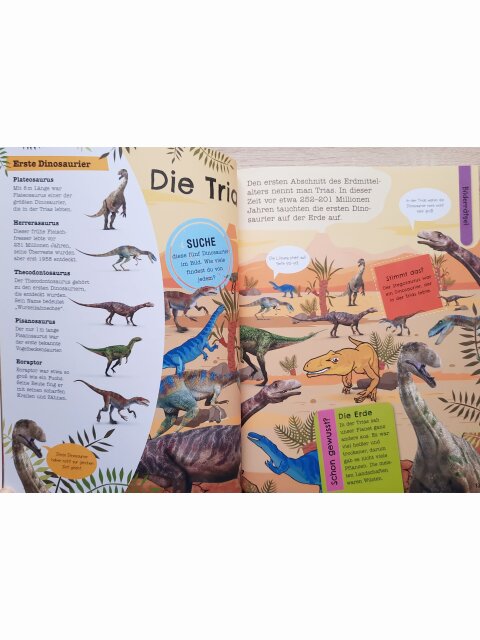 Mein Mitmach-Wissens-Kick: Dinosaurier