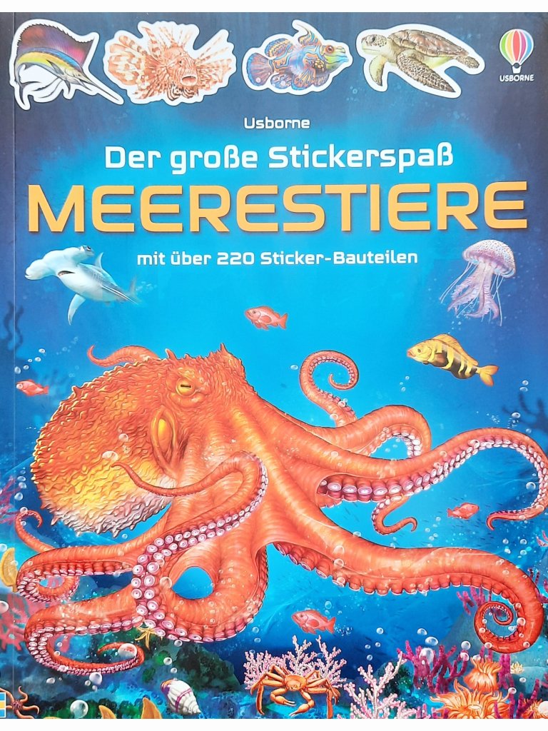 Der gro&szlig;e Stickerspa&szlig;: Meerestiere